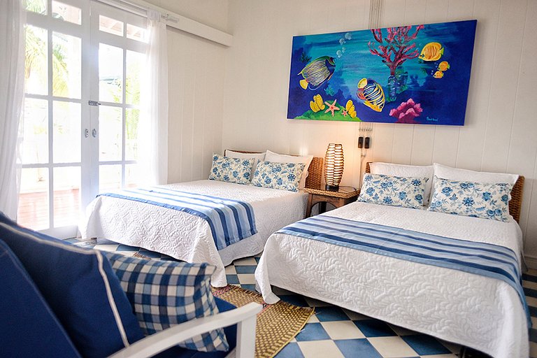 Car074 - Beautiful beachfront house with pool in Cartagena