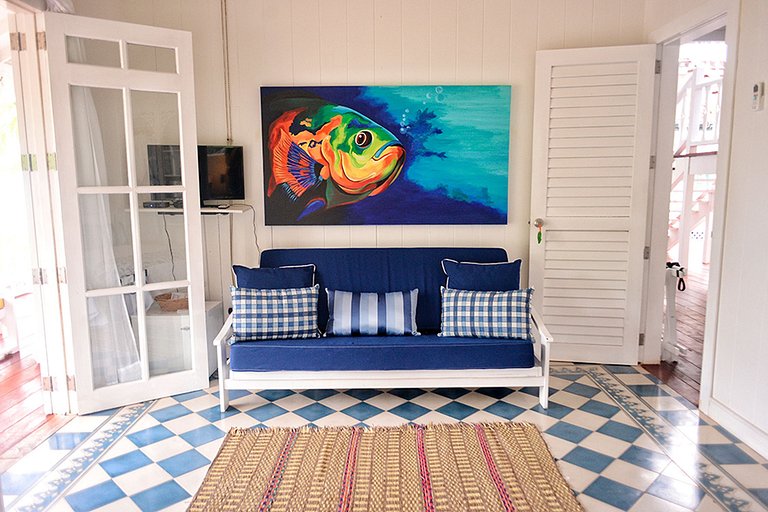 Car074 - Beautiful beachfront house with pool in Cartagena