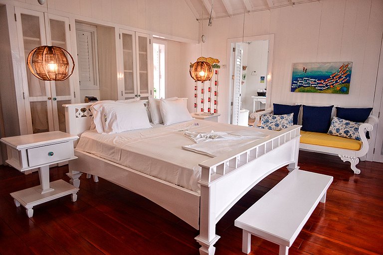 Car074 - Beautiful beachfront house with pool in Cartagena