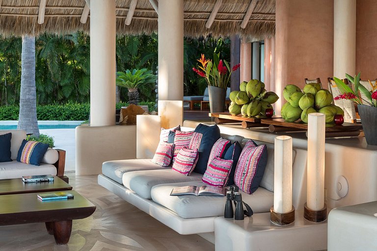 Ptm001 - Villa de luxe vue mer avec 9 chambres à Punta Mita