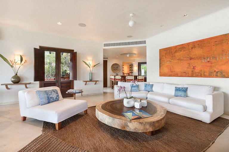 Ptm001 - Villa de luxe vue mer avec 9 chambres à Punta Mita
