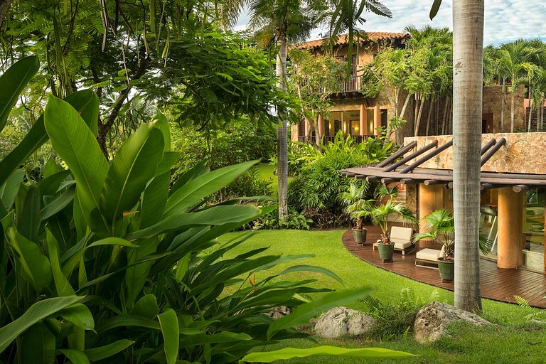 Ptm001 - Lujosa villa de 9 cuartos frente mar en Punta Mita