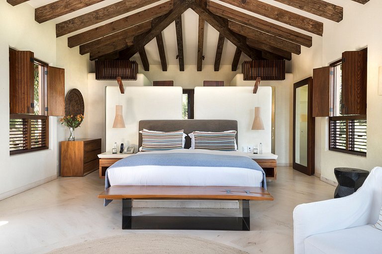 Ptm001 - Lujosa villa de 9 cuartos frente mar en Punta Mita
