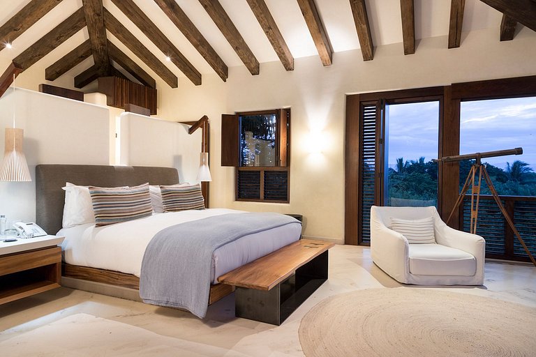 Ptm001 - Villa de luxe vue mer avec 9 chambres à Punta Mita