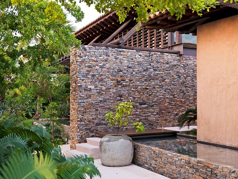 Ptm005 - Luxury wooded 6 bedroom villa in Punta Mita
