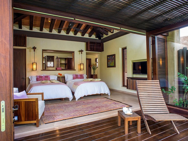 Ptm005 - Lujosa villa arbolada de 6 cuartos en Punta Mita