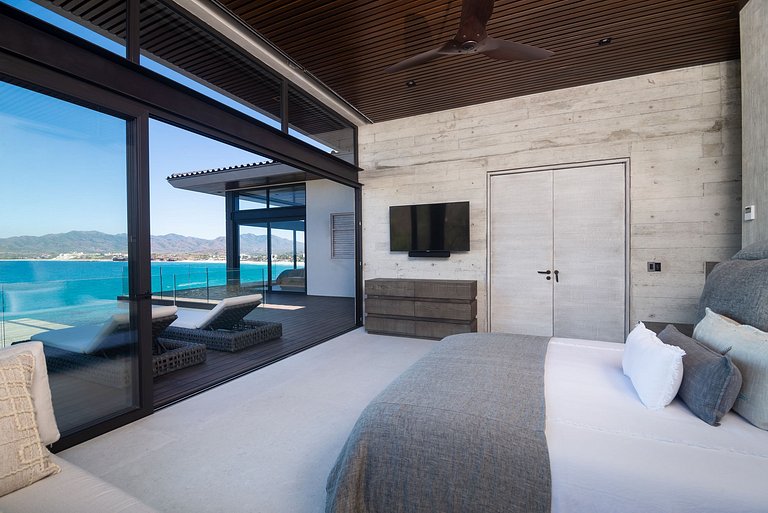 Ptm018 - Villa de luxe en bord de mer à Punta Mita