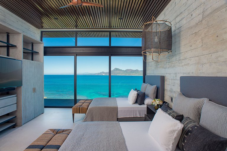 Ptm018 - Villa de luxe en bord de mer à Punta Mita