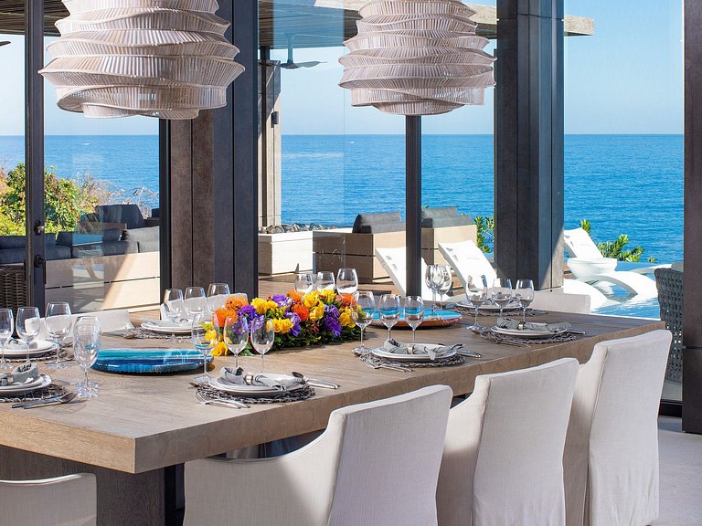 Ptm018 - Villa de luxe en bord de mer à Punta Mita