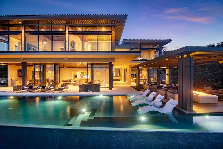 Ptm018 - Beach front luxury villa in Punta Mita