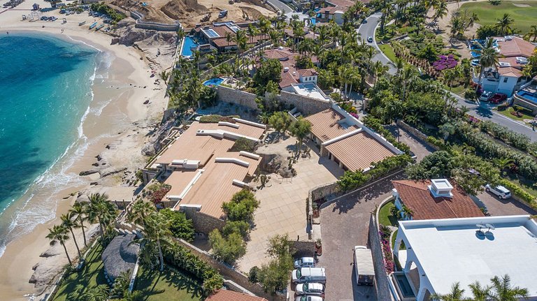 Cab026 - Villa de 5 cuartos con playa privada en Los Cabos