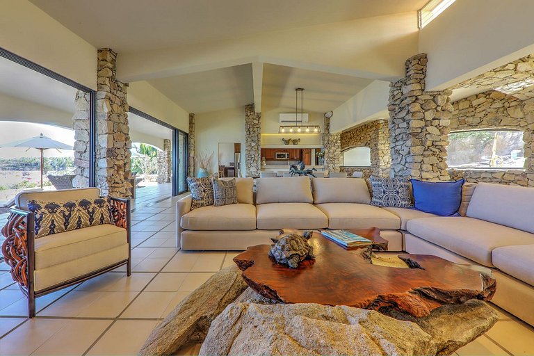 Cab026 - Villa de 5 chambres avec plage privée à Los Cabos