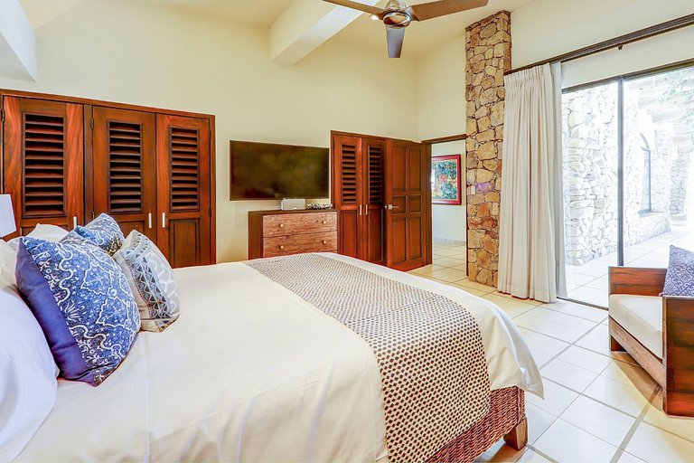 Cab026 - Villa de 5 cuartos con playa privada en Los Cabos