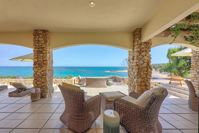 Cab026 - Villa de 5 quartos praia privada em Los Cabos