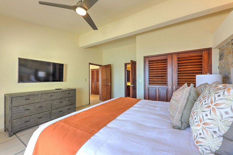 Cab026 - Villa de 5 quartos praia privada em Los Cabos
