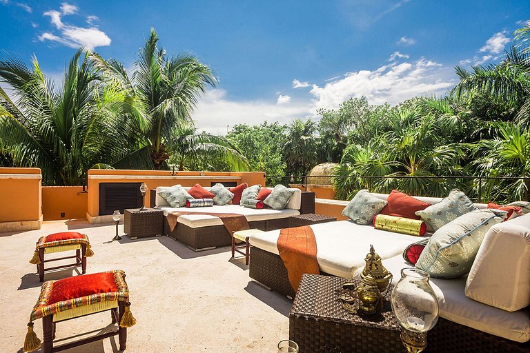 Tul017 - Increíble villa de 9 suites en Tulum