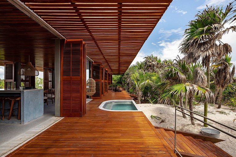 Tul016 - Incrível villa duplex em Tulum