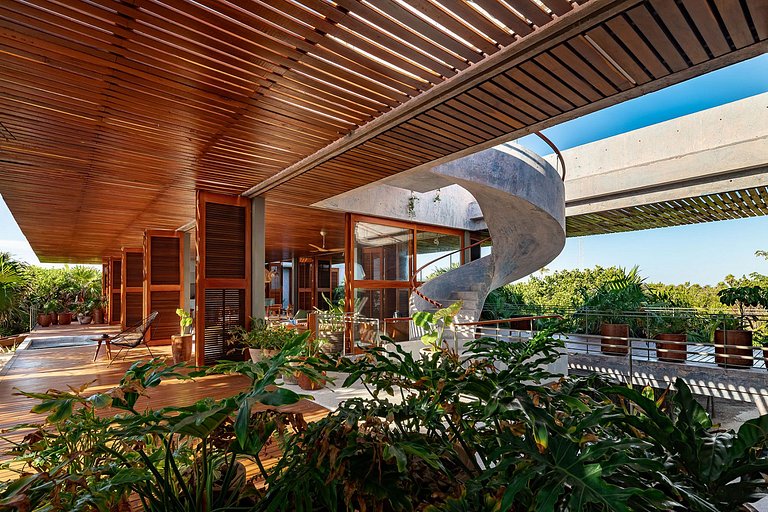 Tul016 - Incredible duplex villa in Tulum