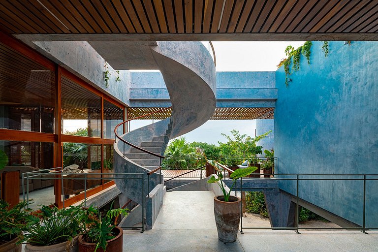 Tul016 - Superbe villa duplex à Tulum
