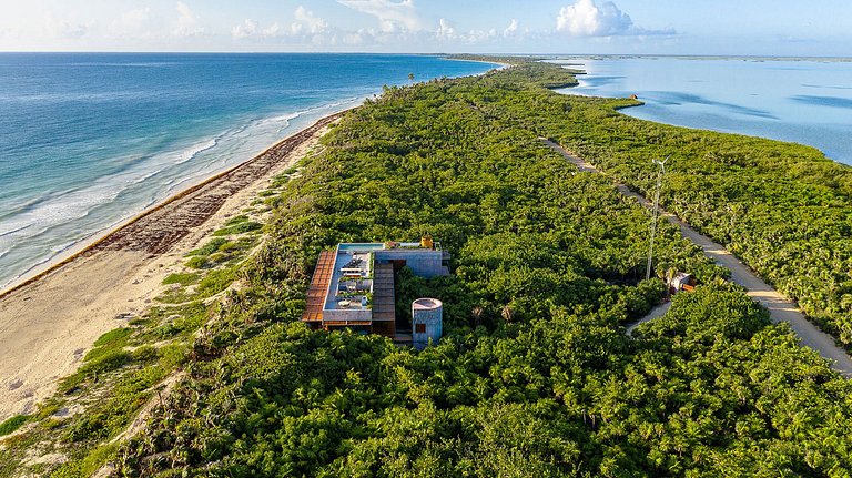 Tul016 - Superbe villa duplex à Tulum