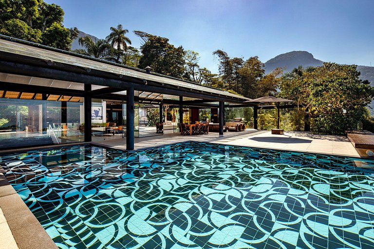 Rio003 - Contemporary house with pool in São Conrado