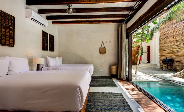 Tul026 - Fantastique villa en bord de mer à Tulum