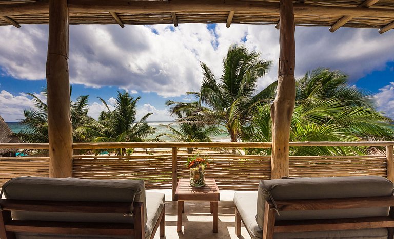 Tul026 - Fantastique villa en bord de mer à Tulum