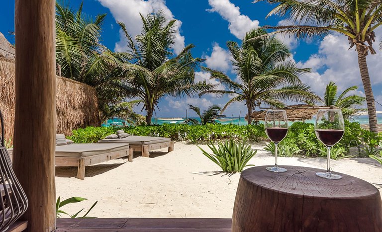 Tul026 - Fantastique villa en bord de mer à Tulum
