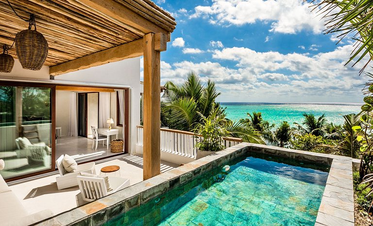 Tul031 - Villa com vista para o mar em Tulum