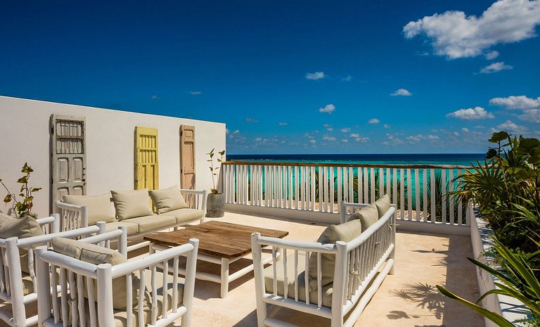Tul031 - Villa com vista para o mar em Tulum