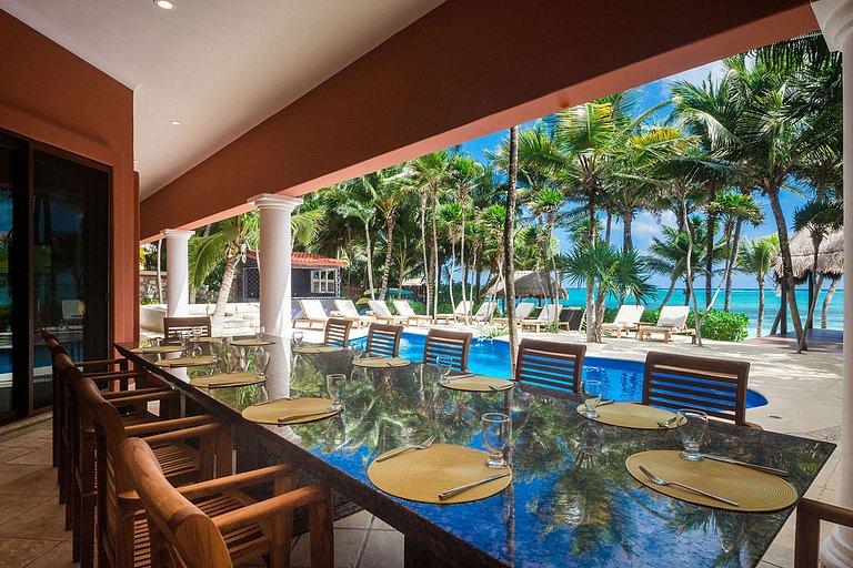Tul002 - Luxury 9 bedroom villa in Tulum