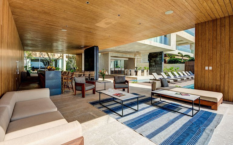 Pcr004 - Gorgeous beachfront villa in Playa del Carmen