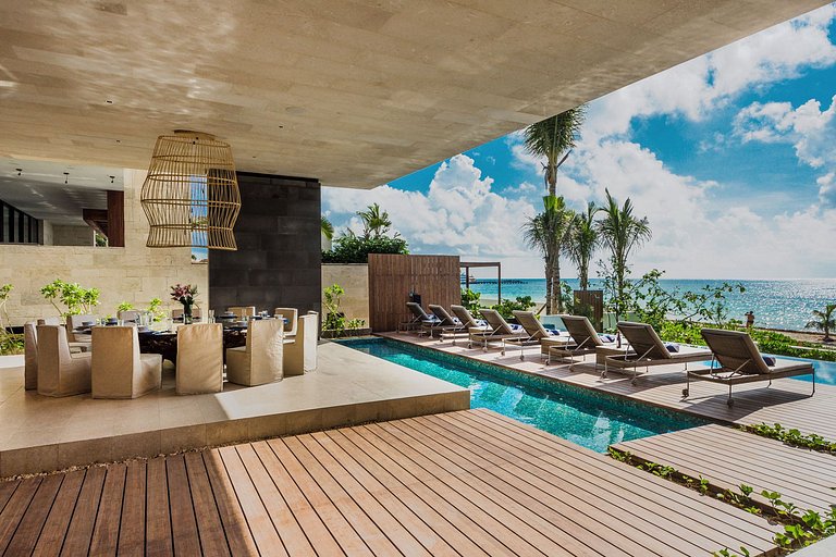 Pcr004 - Superbe villa en bord de mer à Playa del Carmen