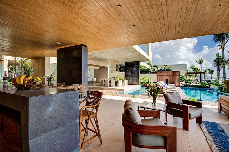 Pcr004 - Gorgeous beachfront villa in Playa del Carmen