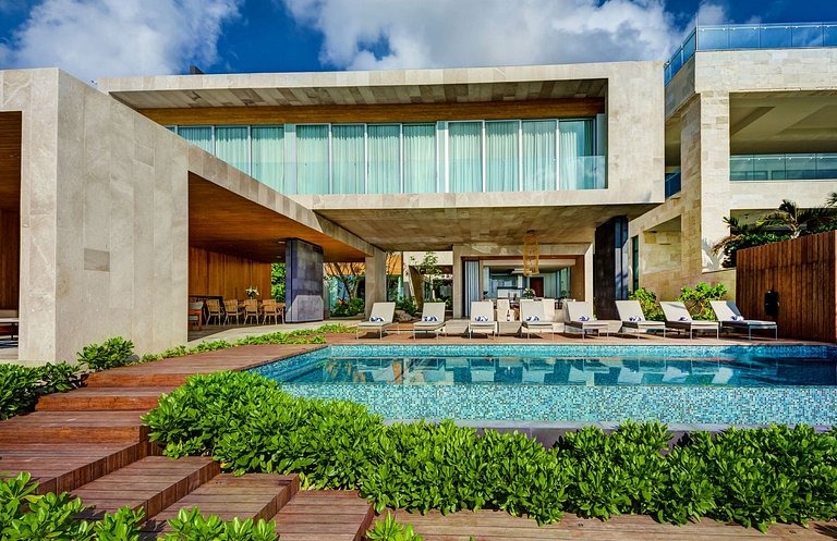 Pcr004 - Superbe villa en bord de mer à Playa del Carmen