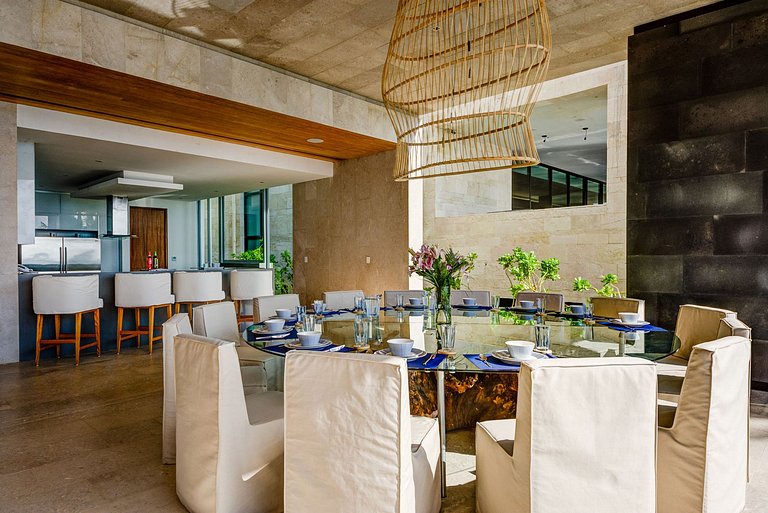 Pcr004 - Gorgeous beachfront villa in Playa del Carmen