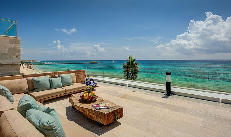Pcr004 - Gorgeous beachfront villa in Playa del Carmen