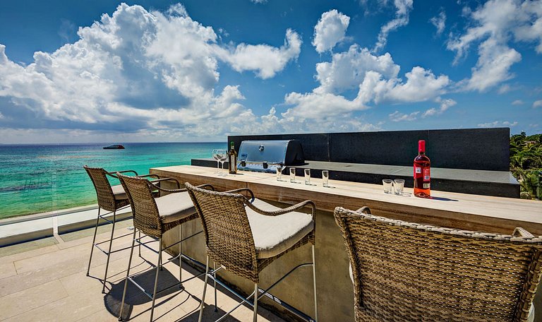 Pcr004 - Gorgeous beachfront villa in Playa del Carmen