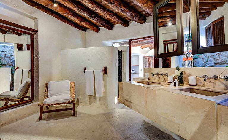 Pta002 - Villa de luxe en bord de mer à Puerto Aventuras