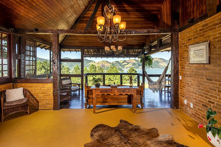 Ang044 - House with beautiful views in Mangaratiba