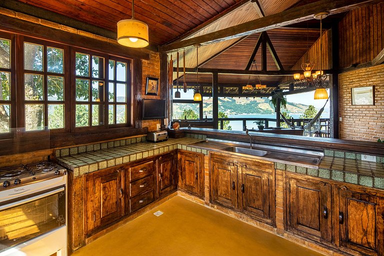 Ang044 - House with beautiful views in Mangaratiba