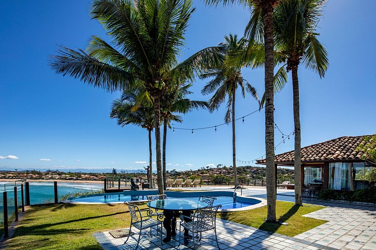 Buz045 - Luxury Mansion with beautiful sea view in Buzios