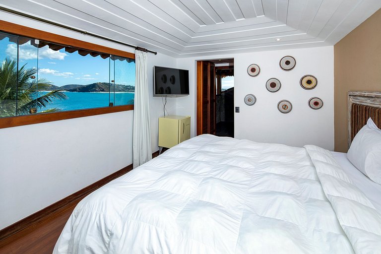 Buz045 - Luxury Mansion with beautiful sea view in Buzios