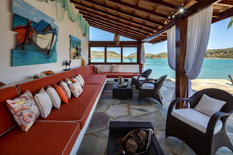 Luxury House, Beach in Ferradura, Buzios, Sea ​​shore, Mansi