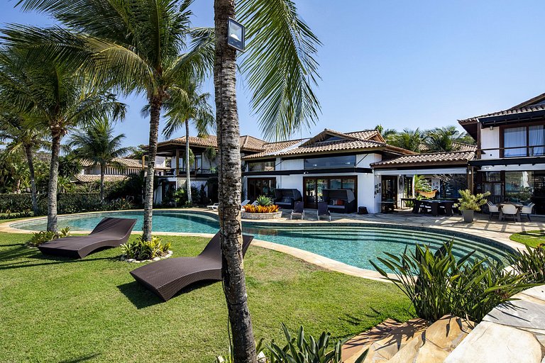 Casa de Luxo, Praia da Ferradura, Buzios, Casa á Beira Mar,