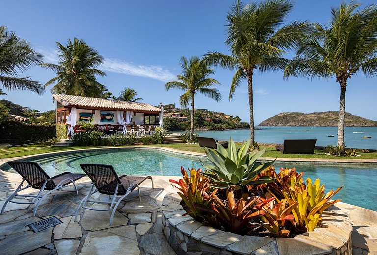 Luxury House, Beach in Ferradura, Buzios, Sea ​​shore, Mansi