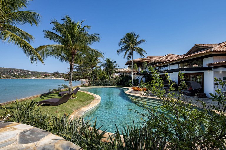 Luxury House, Beach in Ferradura, Buzios, Sea ​​shore, Mansi