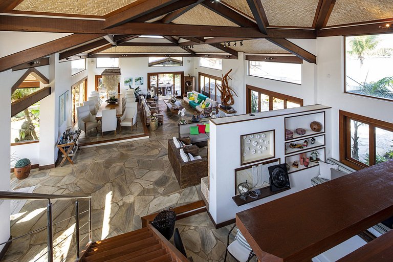Casa de Luxo, Praia da Ferradura, Buzios, Casa á Beira Mar,