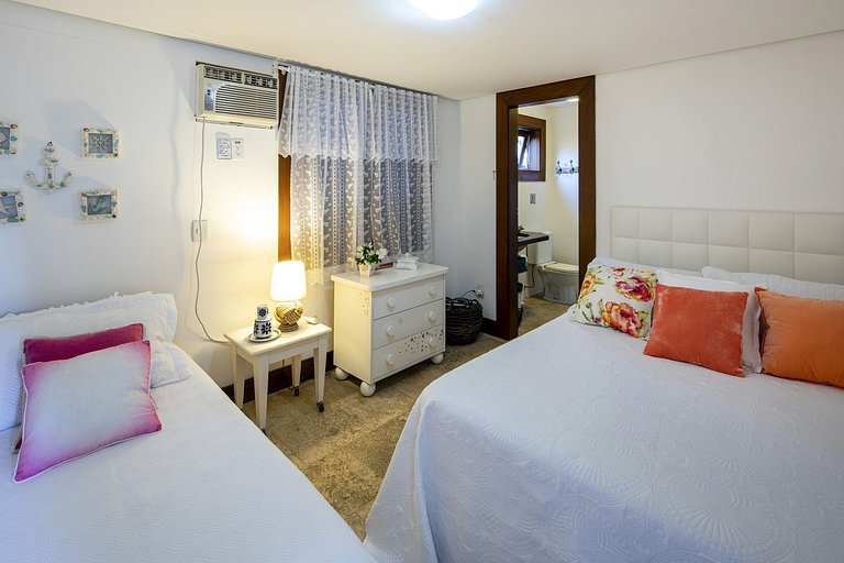 Casa de Luxo, Praia da Ferradura, Buzios, Casa á Beira Mar,