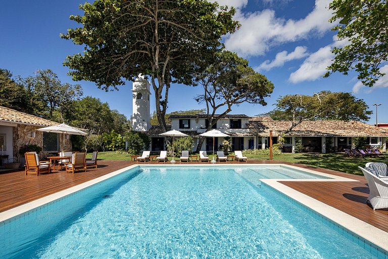 Buz019 - Luxury villa with 12 rooms and pool in Búzios
